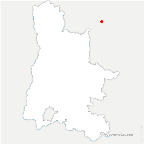carte de localisation de Talencieux