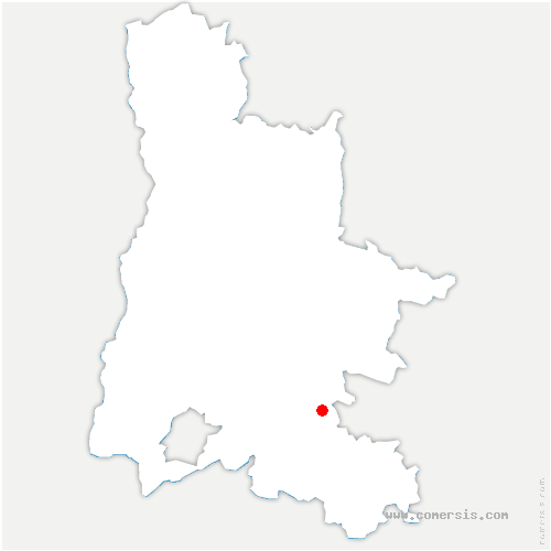 carte de localisation de Valvignères