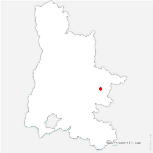 carte de localisation de Venon