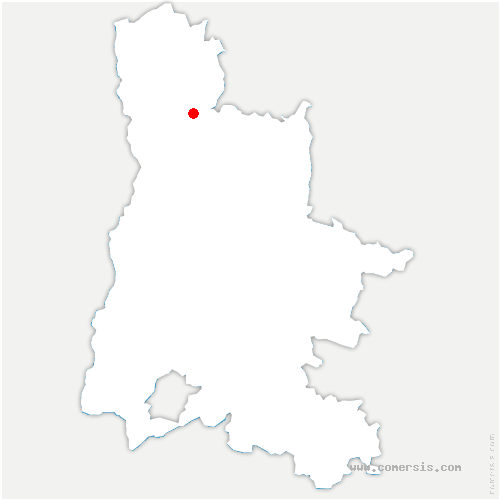 carte de localisation de Villedieu