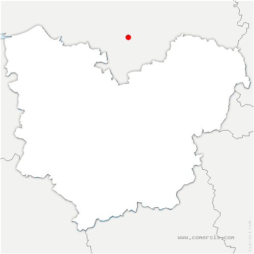 carte de localisation d'Abondant