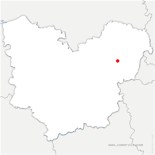 carte de localisation d'Auguaise