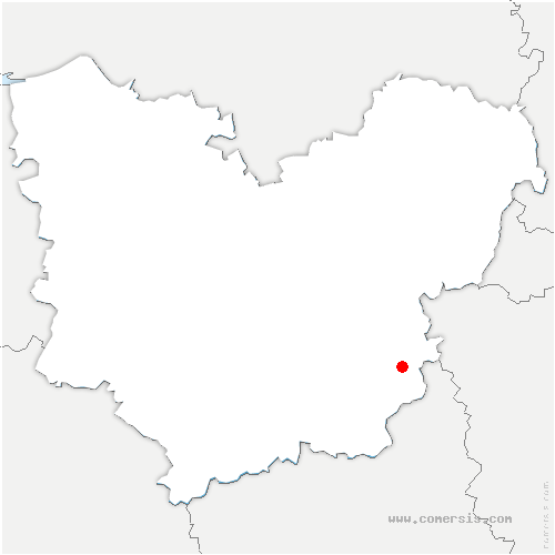carte de localisation d'Auzouville-sur-Ry