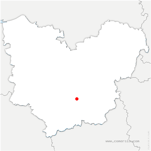 carte de localisation de Bardouville