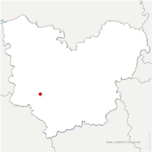 carte de localisation de Barre-en-Ouche