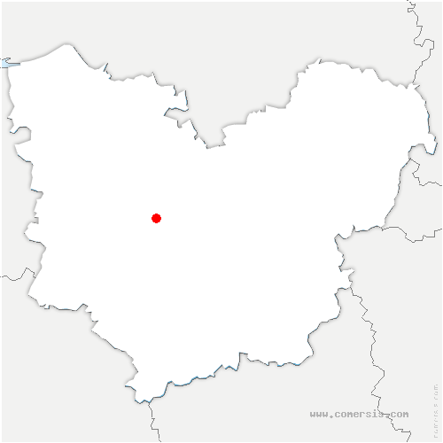 carte de localisation de Beaumontel