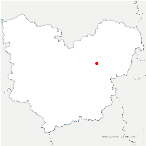 carte de localisation de Bellencombre