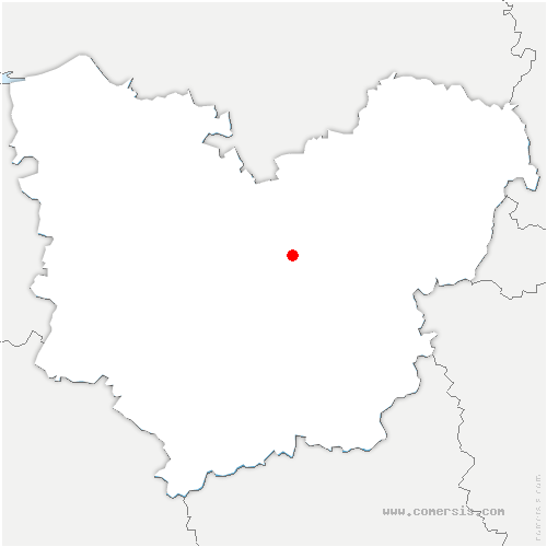 carte de localisation de Bertrimont