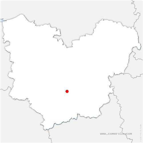 carte de localisation de Berville-sur-Seine