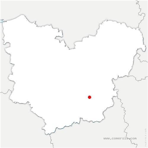 carte de localisation de Bihorel
