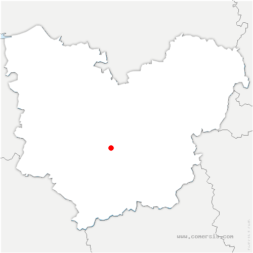 carte de localisation de Blacqueville