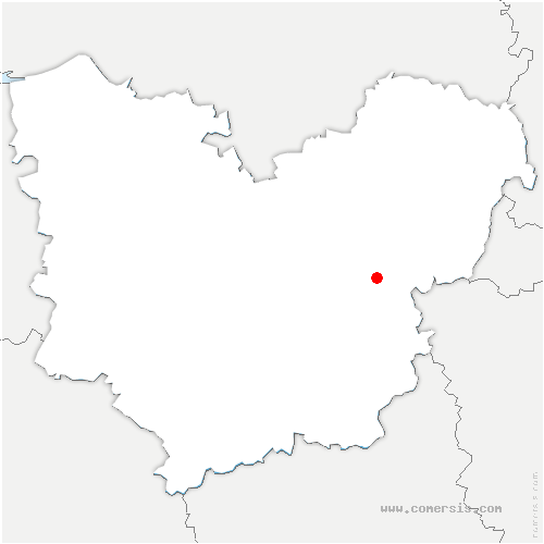 carte de localisation de Bosc-Bérenger