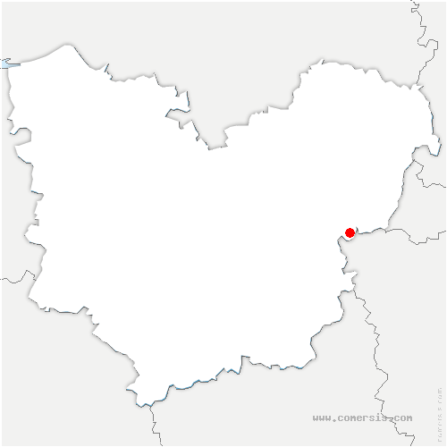 carte de localisation de Bosc-Bordel