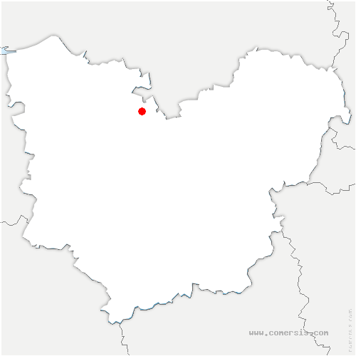 carte de localisation de Bosnormand