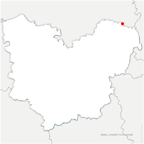 carte de localisation de Bosquentin