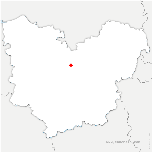 carte de localisation de Boudeville