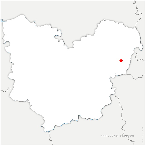 carte de localisation de Bouelles