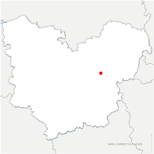 carte de localisation de Bracquetuit