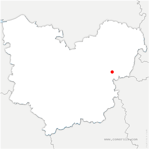 carte de localisation de Bradiancourt