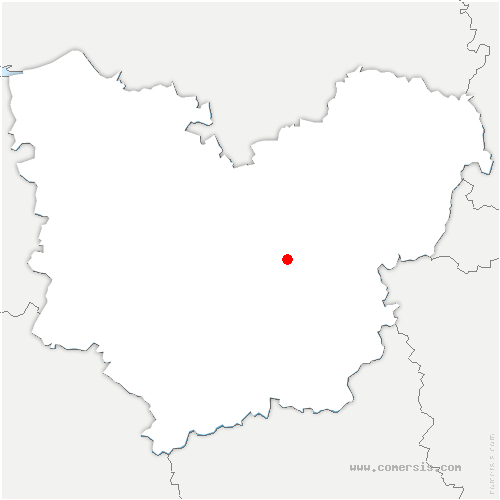 carte de localisation de Butot