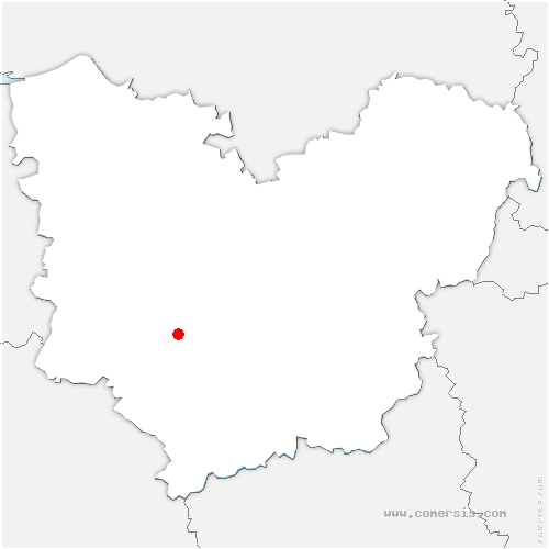 carte de localisation de Champignolles