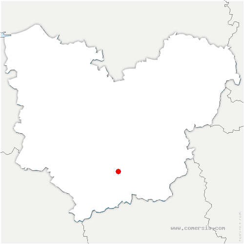 carte de localisation de Chanteloup