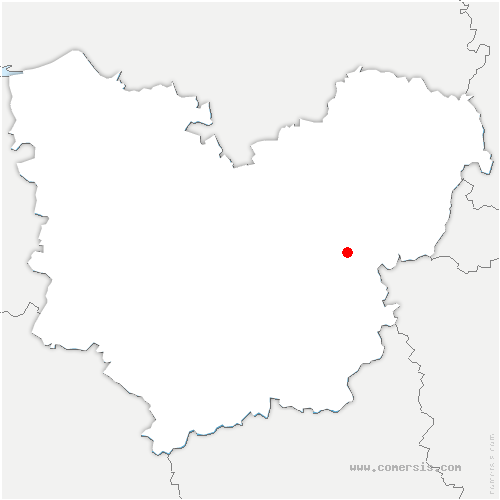 carte de localisation de Chapelle-Réanville