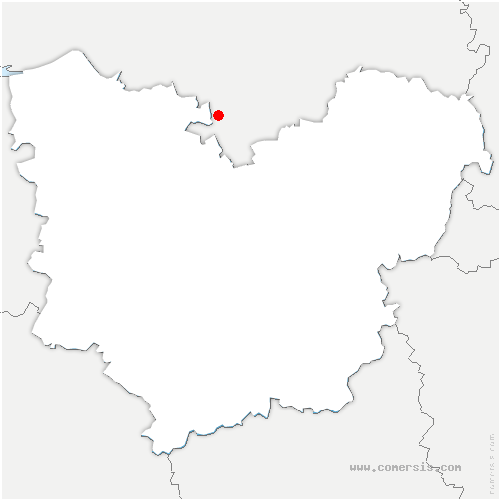 carte de localisation de Châtaincourt