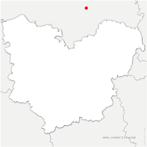 carte de localisation de la Chaussée-d'Ivry