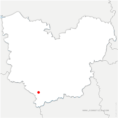 carte de localisation de Chéronvilliers