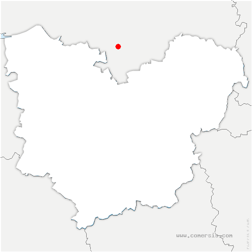 carte de localisation de Dreux