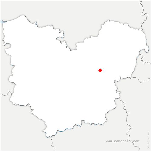 carte de localisation de Écardenville-sur-Eure