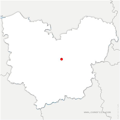 carte de localisation d'Ectot-l'Auber