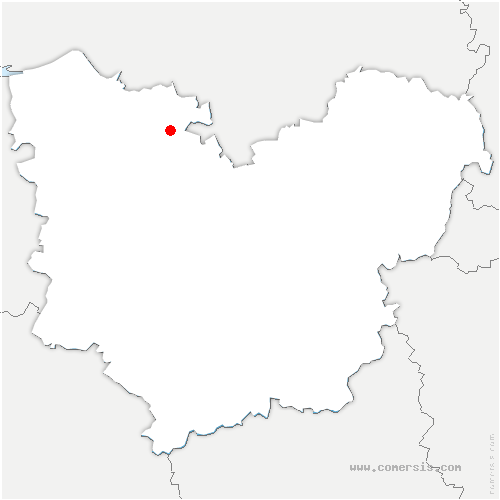 carte de localisation d'Épreville-en-Roumois
