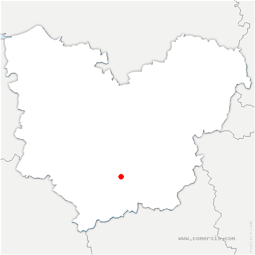 carte de localisation des Essarts