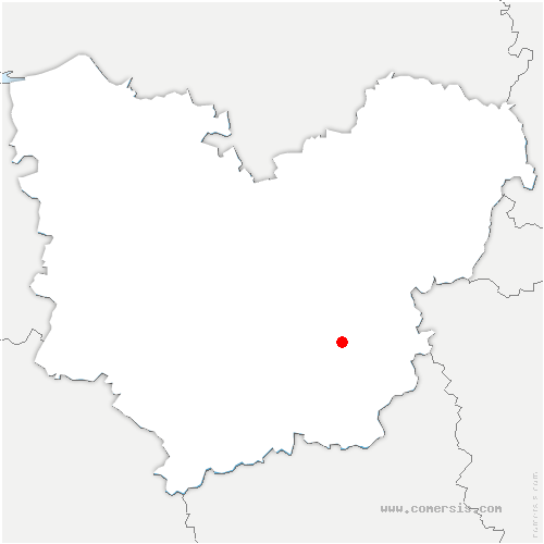 carte de localisation de Fontaine-sous-Préaux