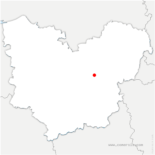 carte de localisation de Fresnay-le-Long