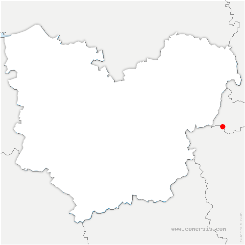 carte de localisation de Gaillefontaine