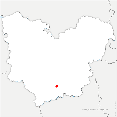 carte de localisation de Gouville