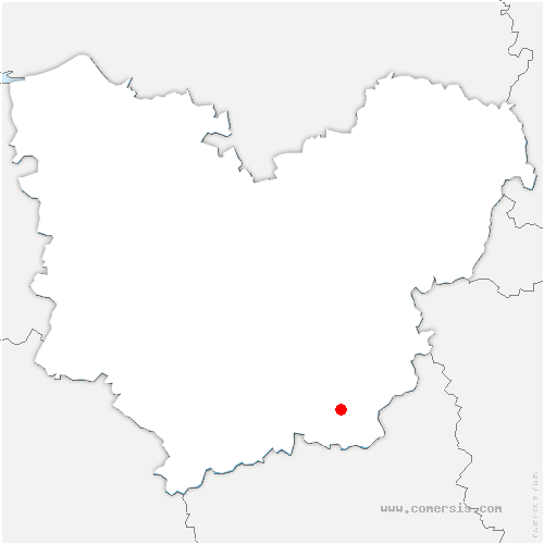 carte de localisation de Gouy