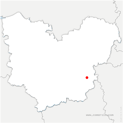 carte de localisation de Grainville-sur-Ry