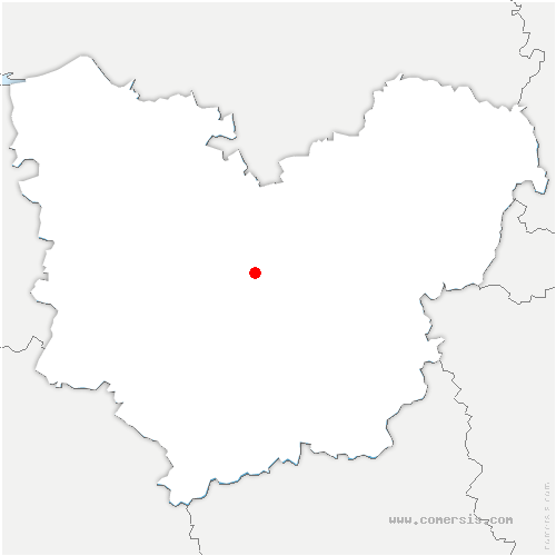 carte de localisation de Grémonville