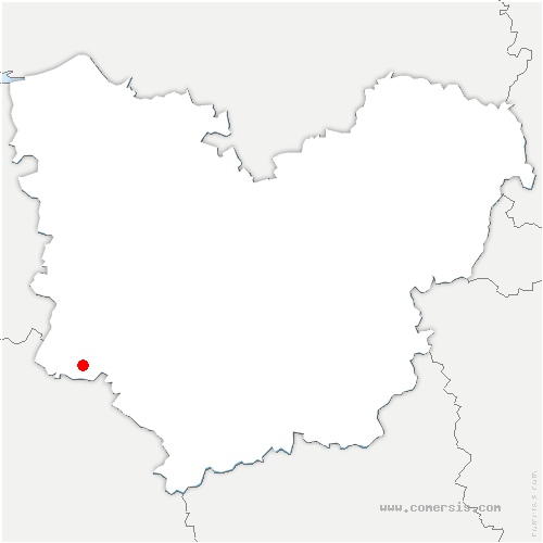 carte de localisation de Haye-Saint-Sylvestre