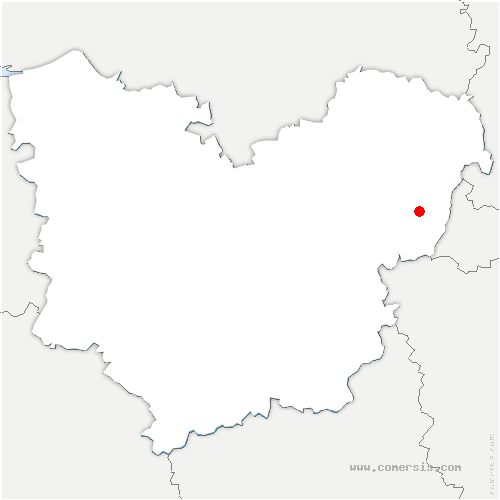 carte de localisation d'Irai