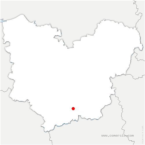 carte de localisation de la Londe