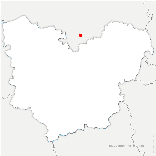 carte de localisation de Luray