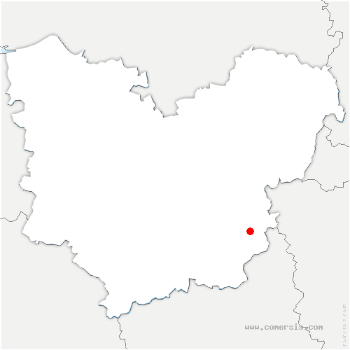 carte de localisation de Martainville-Épreville