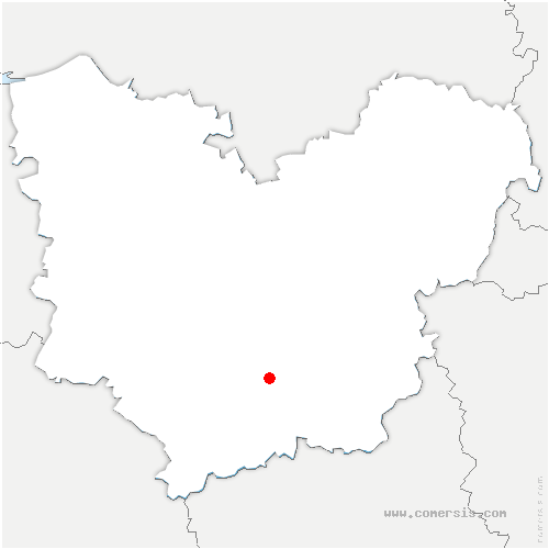 carte de localisation de Mauny