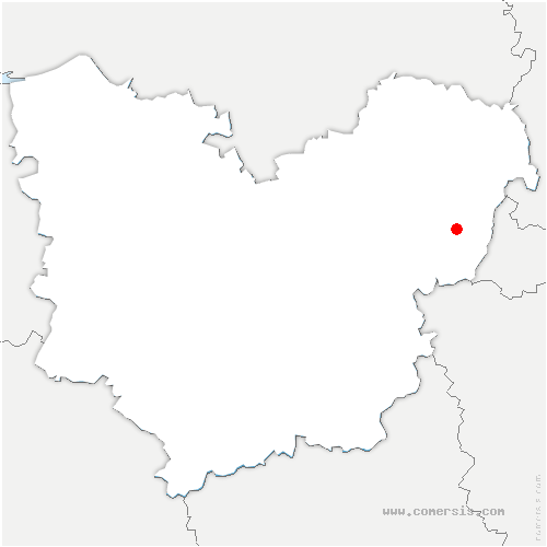 carte de localisation de Mortemer