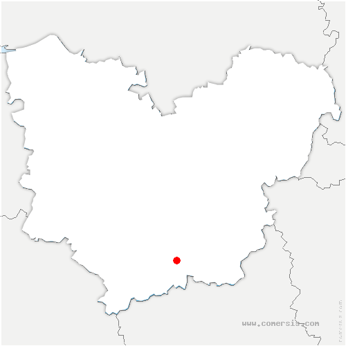 carte de localisation de Moulineaux
